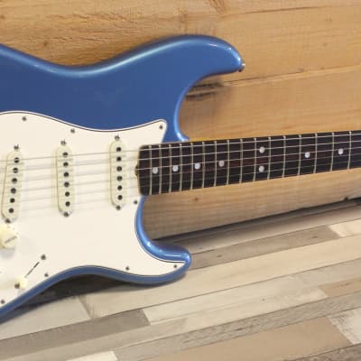 Fender Custom Shop Time Machine 1966 Strat Deluxe Closet Classic - Aged Lake Placid Blue for sale