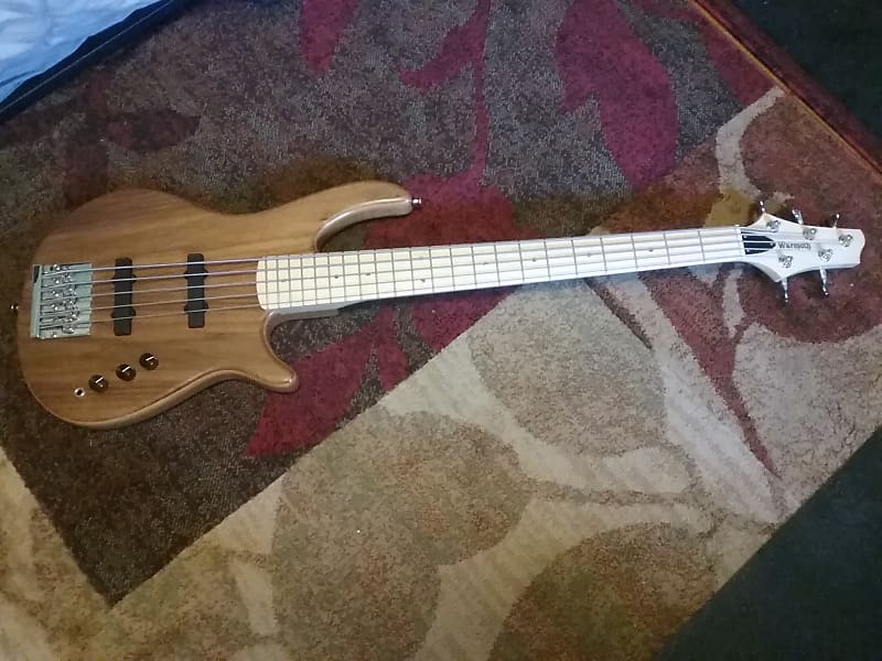 Warmoth G5 5 string Bass 2022 Natural | Reverb