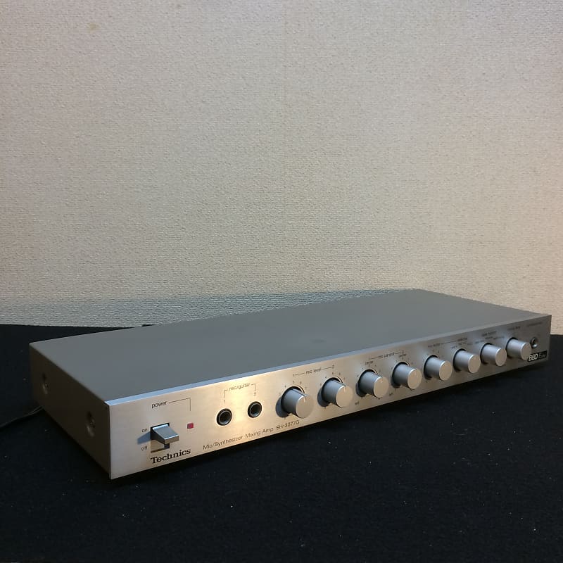 Technics ミキシングアンプ　SH-3077G Technics ミキシングアンプ SH-3077G - メルカリ