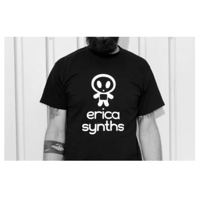 Erica Synths Logo T-shirt Medium M  [Three Wave Music] image 1