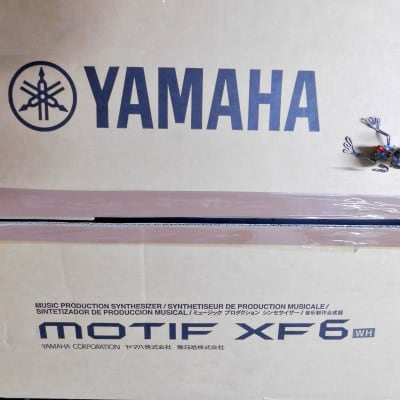 Yamaha Motif XF6 Synthesizer Weiß +1GB RAM +Top Zustand+OVP+ 1,5 Jahre Garantie image 3