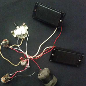 EMG 81 / 85 Pickup Set w/ Wiring Harness (Pots, Switch, Input Jack) Pre-Wired & COMPLETE image 1