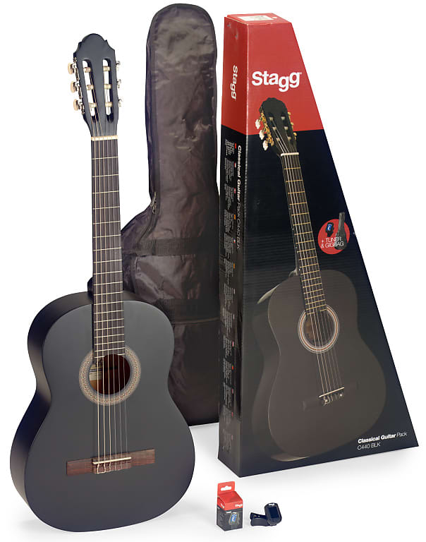 C430 M NAT Pack : Guitare Classique 3/4 Stagg 