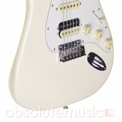 Fender American Pro Stratocaster HSS Shawbucker, Olympic White, RW image 4
