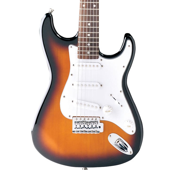 Jay Turser Junior Double Cutaway Electric Guitar 3/4 Size T. Sunburst JT-30