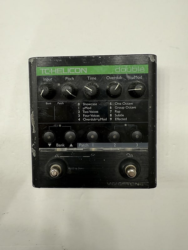 TC-Helicon VoiceTone Double Vocal Pedal | zZounds