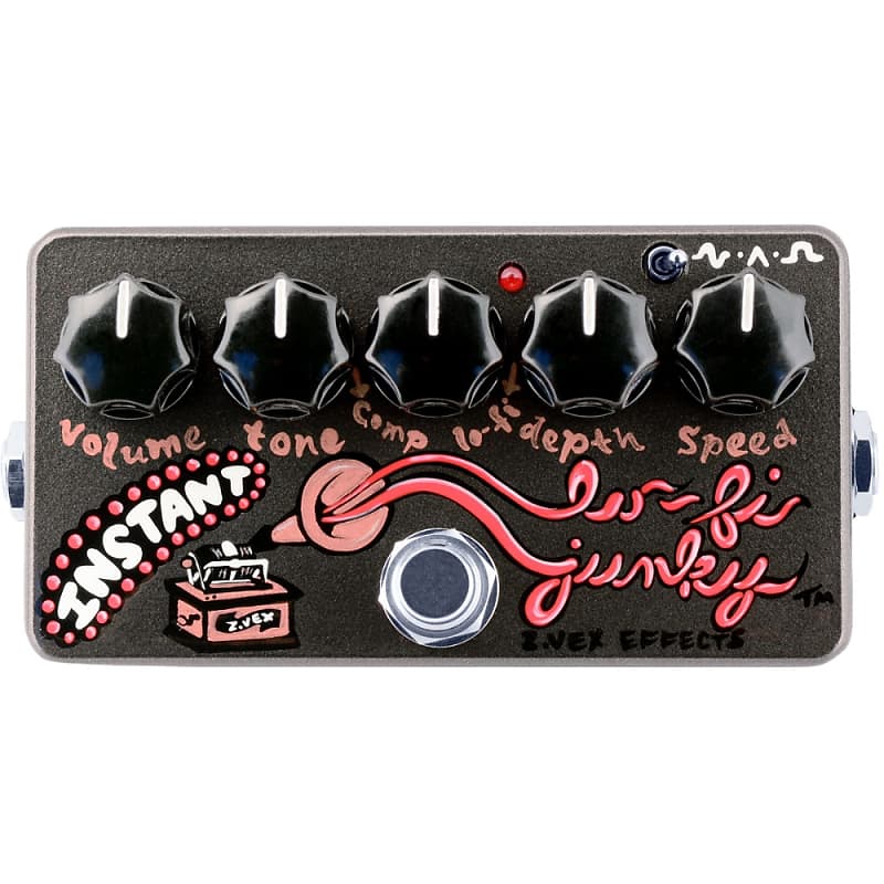 Zvex Hand Painted Instant Lo-Fi Junky Chorus Pedal image 1