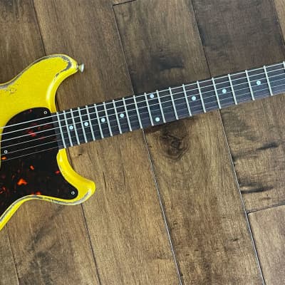 Rock N Roll Relics Thunders DC Electric Guitar Aged TV Yellow 231519 image 2
