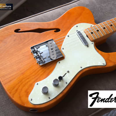 Fender Telecaster Thinline 1969  Original Natural Finish On Ash, 6.4 lbs. image 3