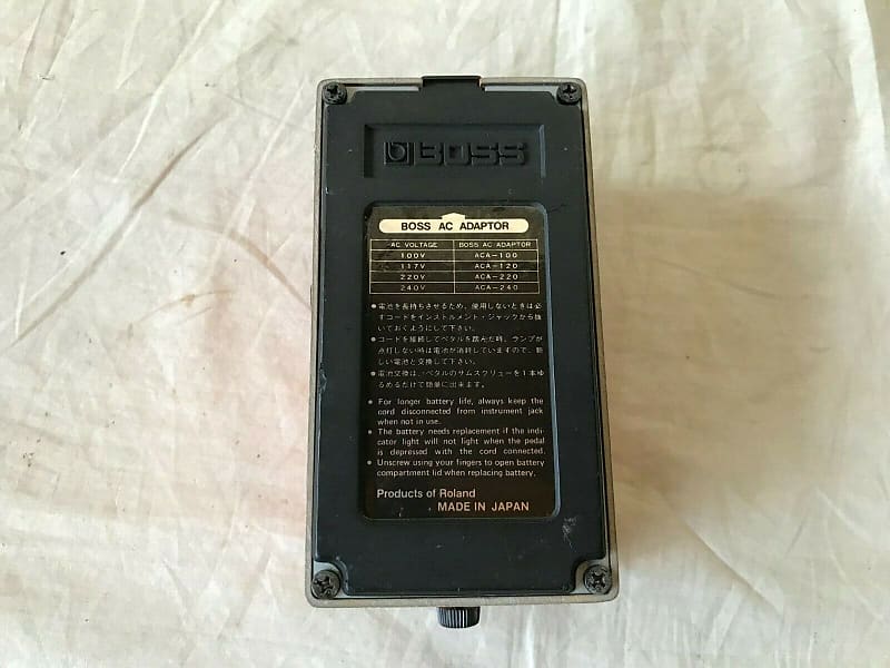 Boss DS-1 Distortion Black Label TA7136AP Made in Japan