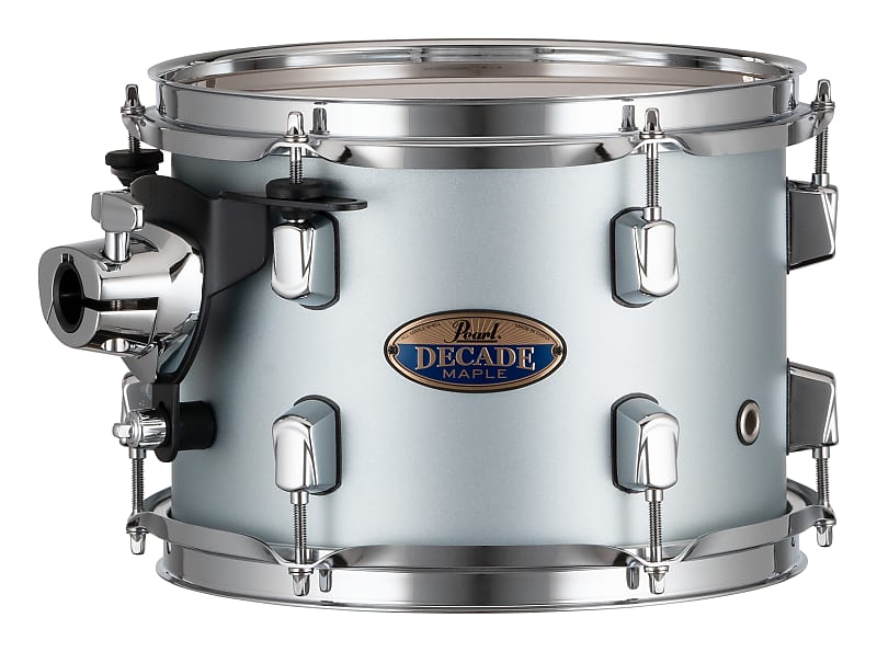 Pearl Decade Maple 12x8" Blue Mirage Lacquer #208 Rack Tom Tom Drum w/Opti-Loc Mount | WorldShip | NEW | Authorized Dealer image 1