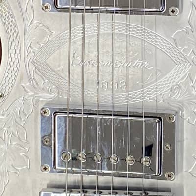 Deviser Zemaitis Custom Guitar replica 1993 - Aluminum Metal Top with Mahogany Body MIJ image 6