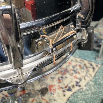Ludwig - 14x5" Supraphonic, Trans Badge Snare Drum 1958-1959 - Chrome Over Brass. Stunning! image 13