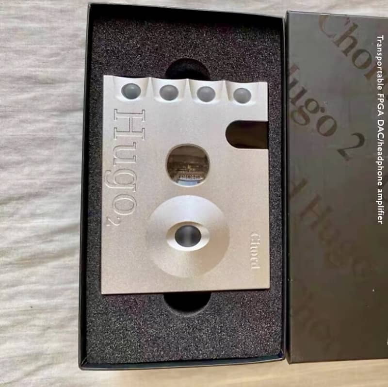 NEW! Chord Electronics Hugo 2 DAC Headphone Amp Chord Electronics - Transportable DAC / Headphone portal Amplifier suitable for Astell and Kern made in UK fits focal Meze hifiman campfire Sony mdr-ex1000 Noble jerry Harvey focal grado sennheiser  			