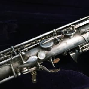 1924 Buescher True Tone Low Pitch Alto Saxophone Original Case & Mouthpiece image 17
