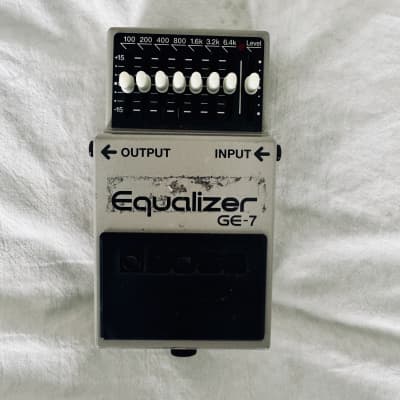 Boss GE-7 Equalizer | Reverb