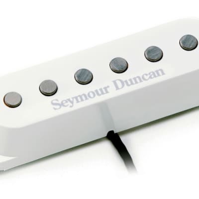 Seymour Duncan STK-S4 Classic Stack Plus Pickup Set for Strat - white image 8