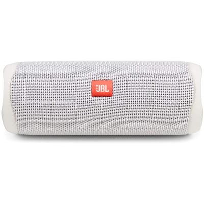 JBL Flip 5 Portable Waterproof Bluetooth Speaker (White) image 1