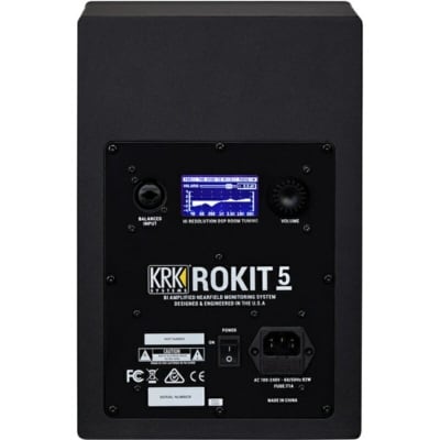 KRK ROKIT 5 G4 5" 2-Way Active Studio Monitor (Single, Black) image 24