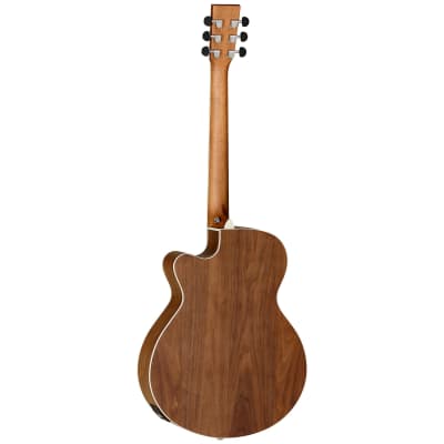 Tanglewood Super Folk Cutaway Acoustic Electric Guitar Natural image 2