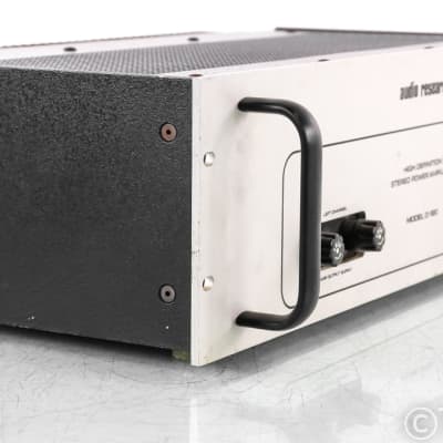 Audio Research D-120 Vintage Stereo Power Amplifier; D120; Silver; 19" Faceplate image 2
