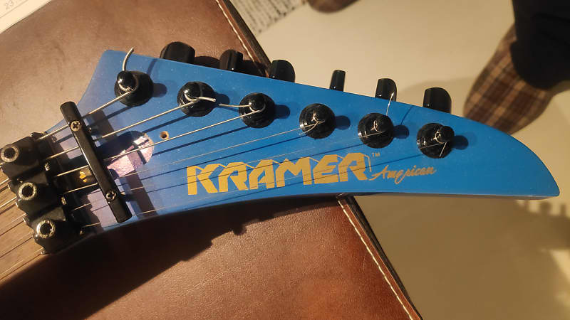 Kramer Paul Dean 1987 Flip flop blue | Reverb