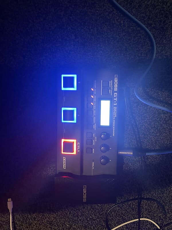 Boss GT1 Guitar Effects Processor 2016 Present Black Reverb