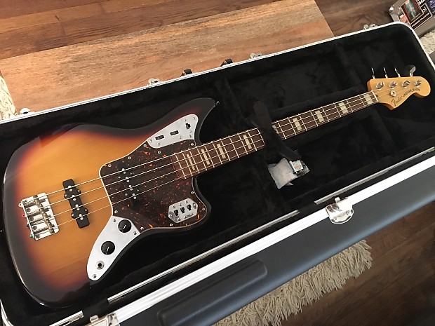 Fender Jaguar Bass Sunburst MIJ w/ Case image 1