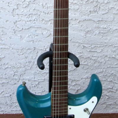 Mosrite Ventures II Guitar Blue All Original - Including Case - More pics if needed image 15