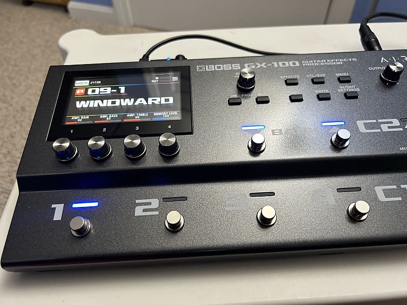 BOSS GX-100 with Boss Bluetooth Audio&MIDI Dual Adapter | Reverb