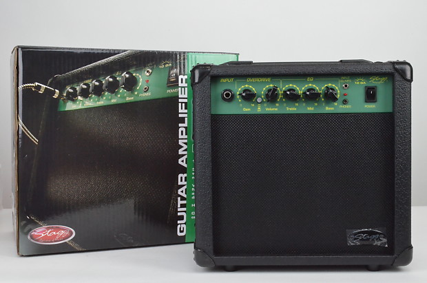 Stagg 10GA 10W RMS Guitar Amplifier Black