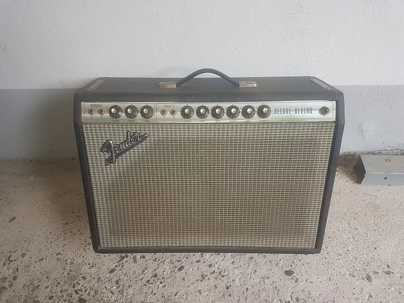 1971 FENDER DELUXE REVERB USA COMBO 1 x 12