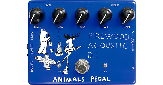 Animals Pedal Firewood Acoustic DI image 1