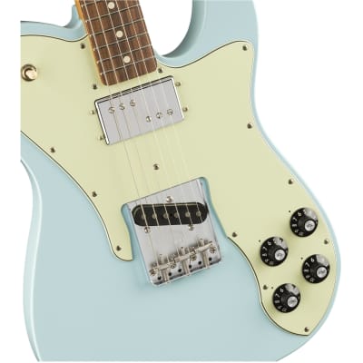 Fender Vintera 70s Telecaster Custom, Pau Ferro Fingerboard - Sonic Blue image 4