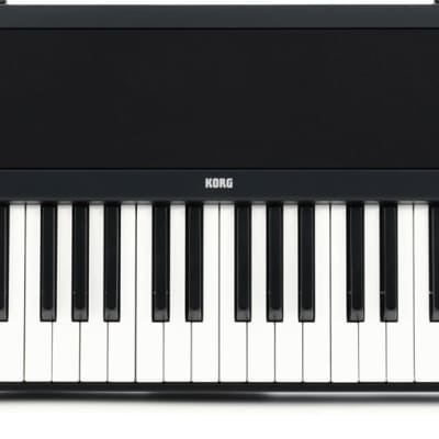 Korg B2N Digital Piano - Black  Bundle with Gator Frameworks GFW-KEY-2000X Deluxe X-Style Keyboard Stand image 3
