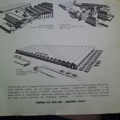 Farfisa Owners Manual and Schematic Diagram for BR 80 and Twin 80 Amplifiers image 2