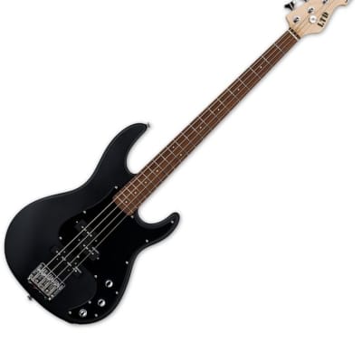 ESP LTD AP-204 Electric Bass Black Satin image 4