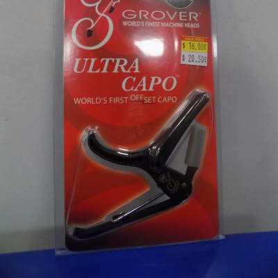 Grover GP750BL Ultra Capo - Black image 1