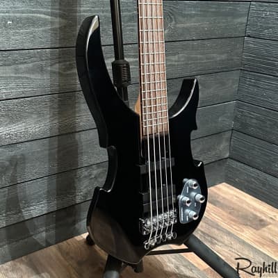 Warwick Rockbass Vampyre 5 String Black Electric Bass Guitar w/ Gig Bag image 2