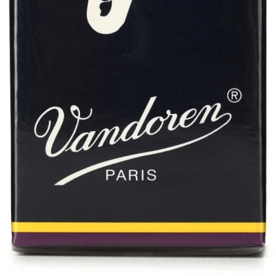 Vandoren CR122 Traditional Bass Clarinet Reed - 2.0 (5-pack) image 1
