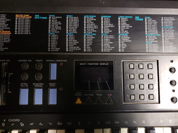 Vintage Casio CTK-630 1990's Keyboard w/Touch Response Pads