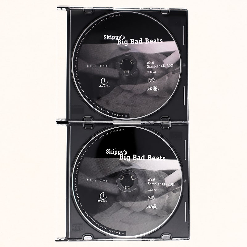 Ilio Skippy's Big Bad Beats Akai Format Sample Reverb UK