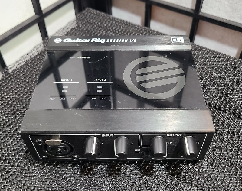 Native Instruments Guitar Rig Session I/O USB Audio Interface Reverb