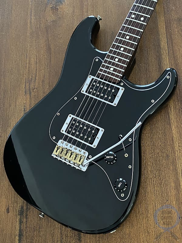 Fernandes Stratocaster, Limited Edition, HH,1987 MIJ, Black | Reverb