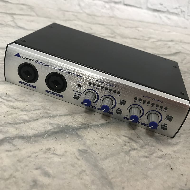 Alto Alpha MICTube 2 Channel Preamp Reverb