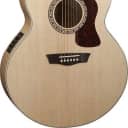 Washburn Heritage Series USM-HJ40SCE Jumbo Acoustic-Electric Guitar Natural