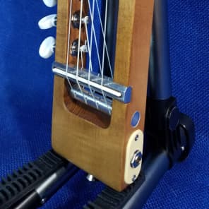 Mims Ukes:  Risa Stick Concert Solid Maple Electric Ukulele with Bag UKS385MP 630 image 2