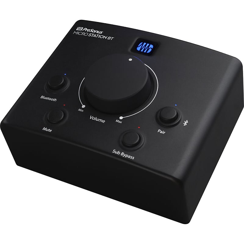 PreSonus Micro Station BT 2.1 Monitor Controller with Bluetooth image 1