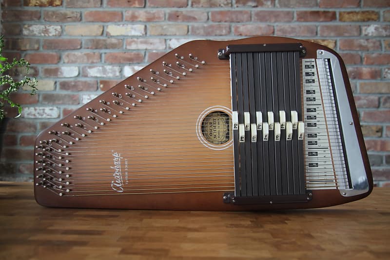 Oscar Schmidt Autoharp Model 12 BH/R 1970s Reverb