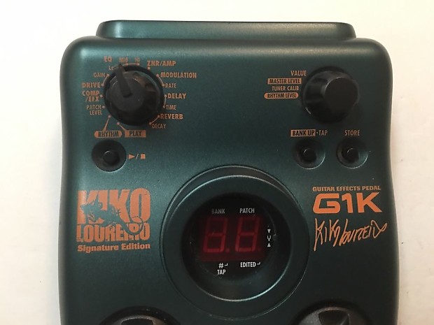 未使用に近い】ZOOM G1K キコ・ルーレイロモデル - メルカリ